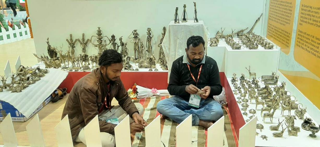 भारत अंतर्राष्ट्रीय व्यापार मेला : छत्तीसगढ़ के पवेलियन में बड़ी संख्या में पहुँच रहे देश-विदेश से आए बिजनेस एक्जीविटर
