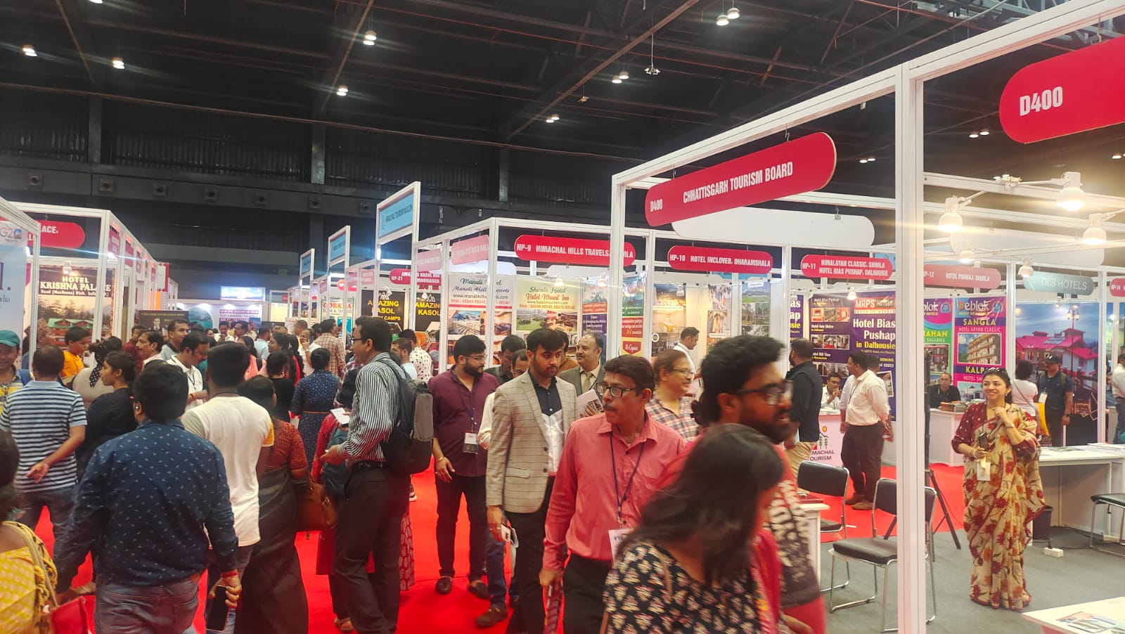 CTB Stall at TTF'2023 in Kolkata Garners Massive Public Attention