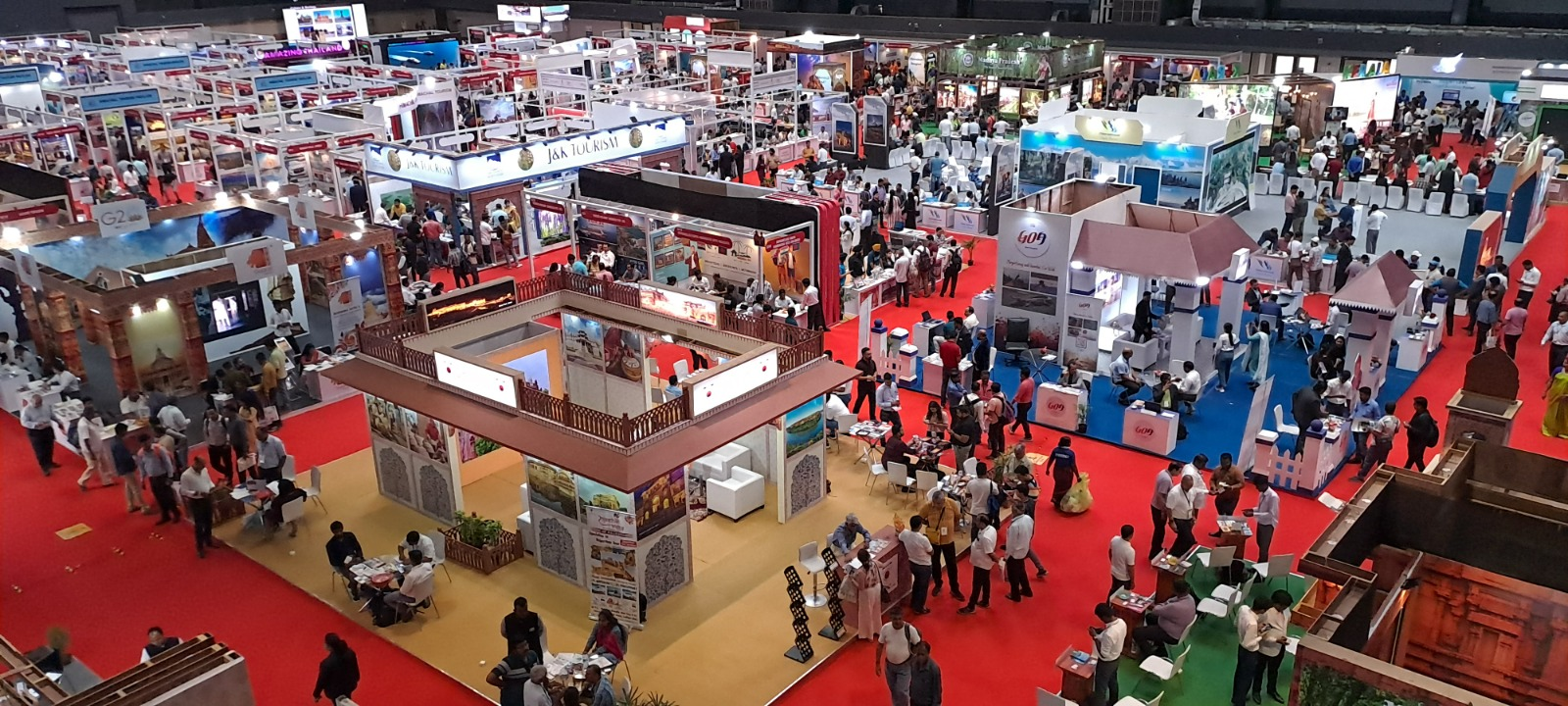 TK Roy energetically promotes India Tourism