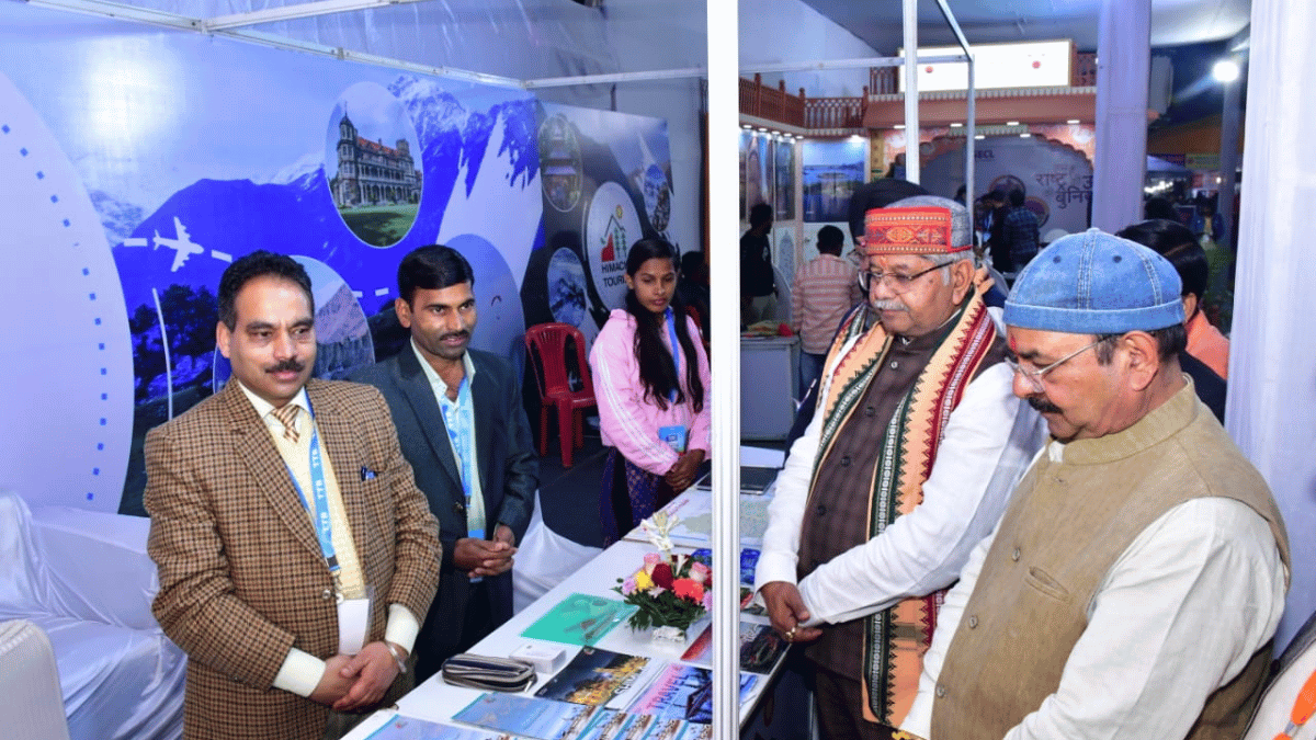 MLA Dharamlal Kaushik Inaugurates Travel and Tourism Bazaar