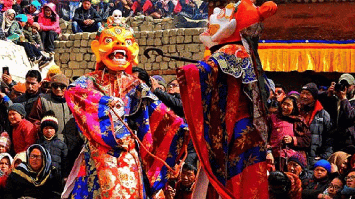 Galdan Namchot Festival Illuminates Ladakh with Joy and Tradition