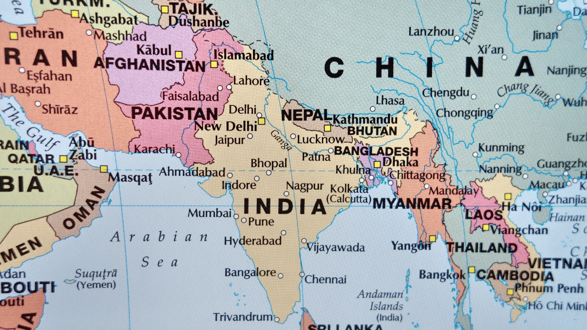 India's Beautiful Neighbor and Borders