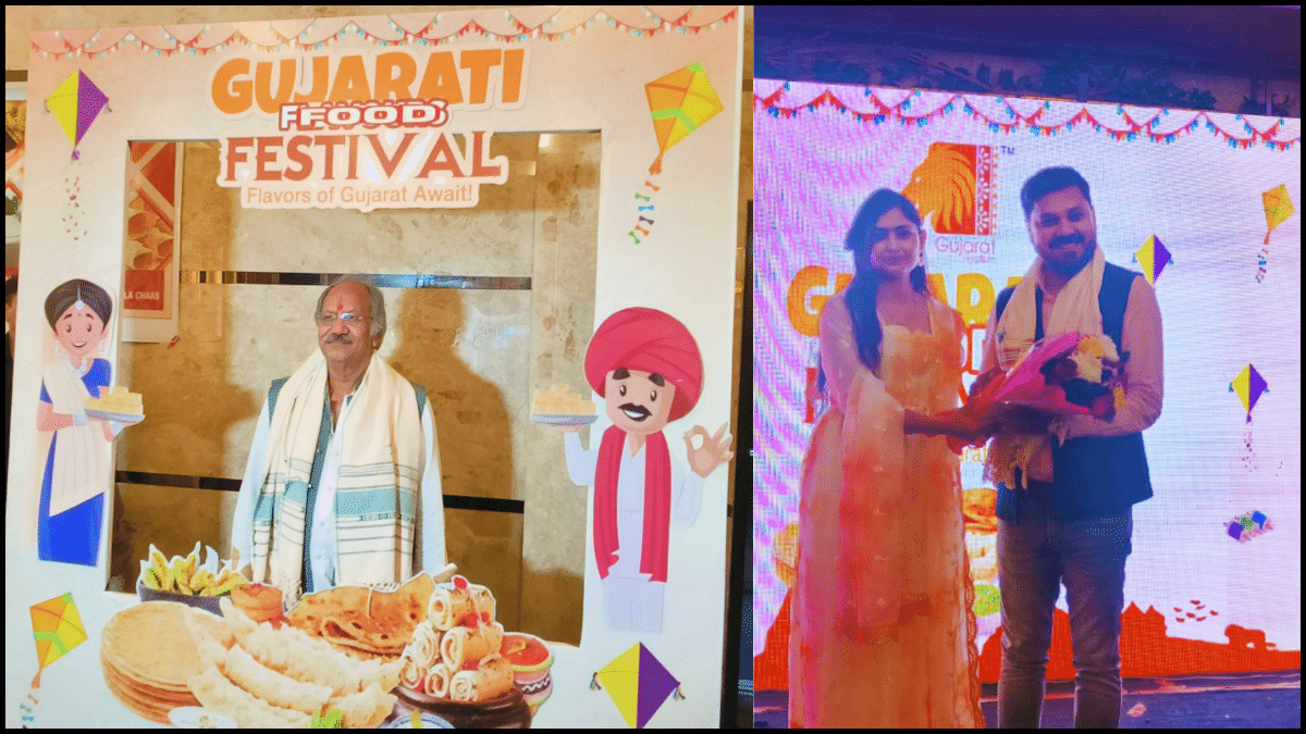 रायपुर में गुजराती फूड फेस्टिवल का आयोजन किया
