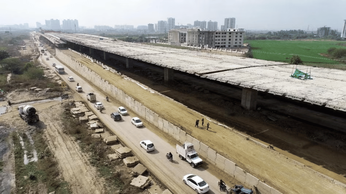 Unveiling India's First-Ever Elevated Dwarka Expressway