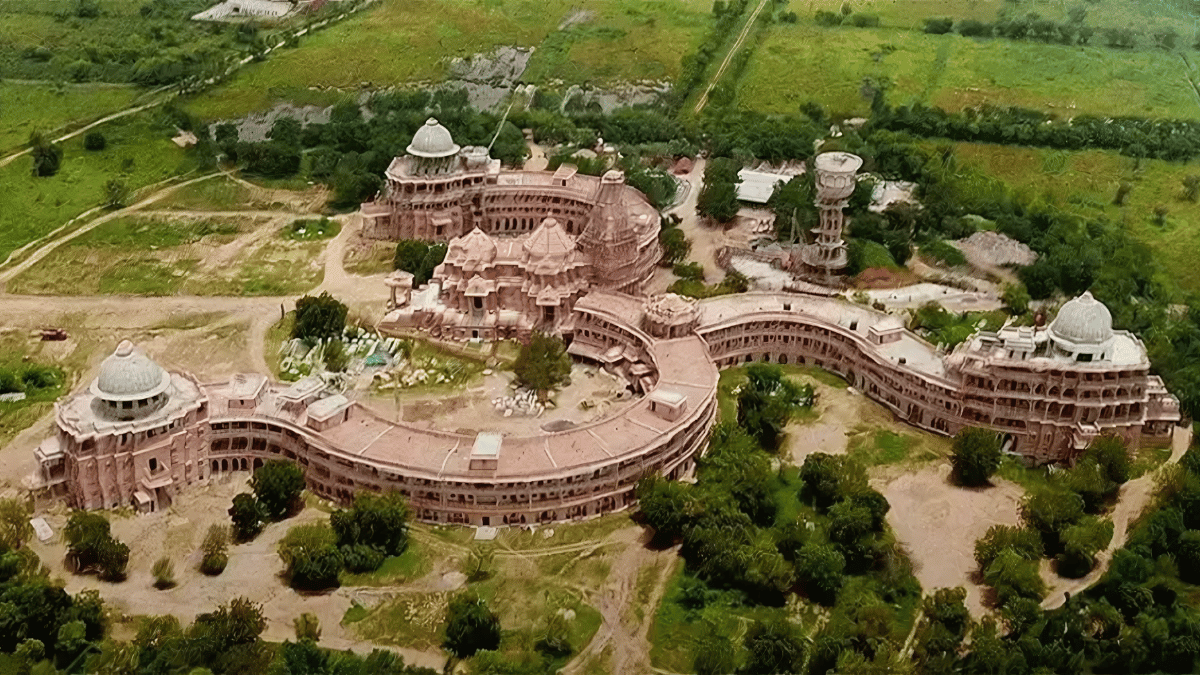 World's First Om-shaped Temple: A Marvel in Rajasthan's Pali District