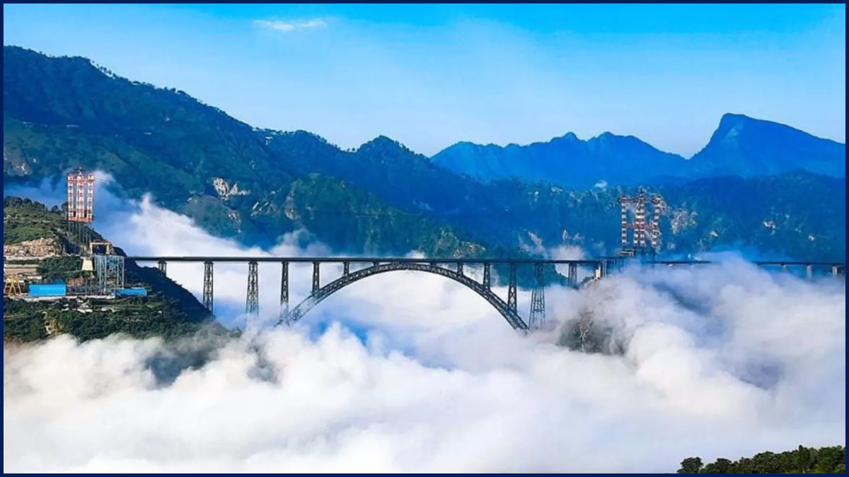 World's Highest Rail Bridge: Trains to Soon Cross Chenab Rail Bridge in Kashmir