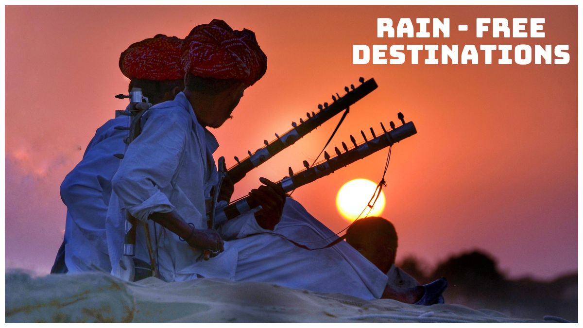 5 Rain-Free Destinations in India for a Monsoon Getaway