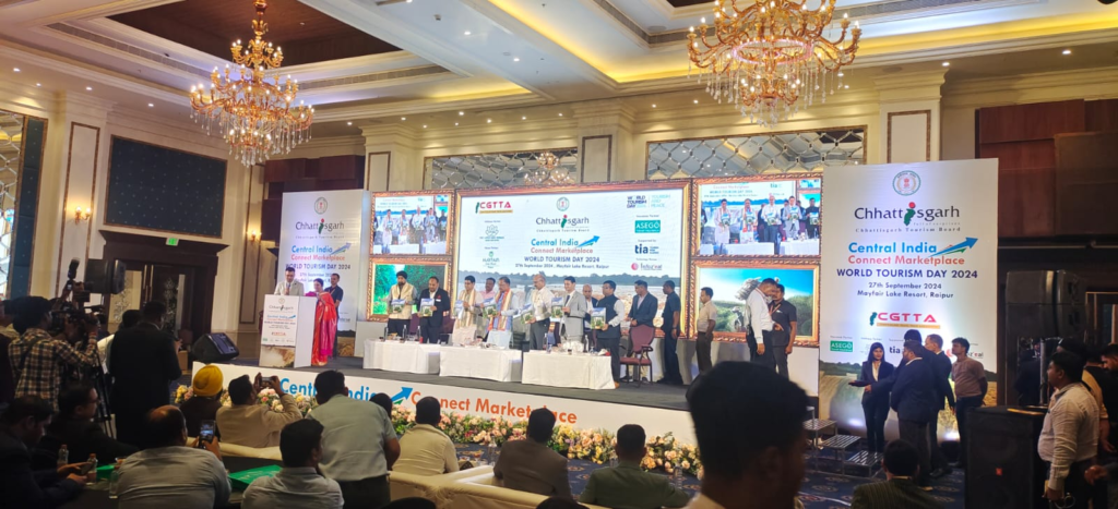 Chief Minister Inaugurated Central India Connect Marketplace in Raipur