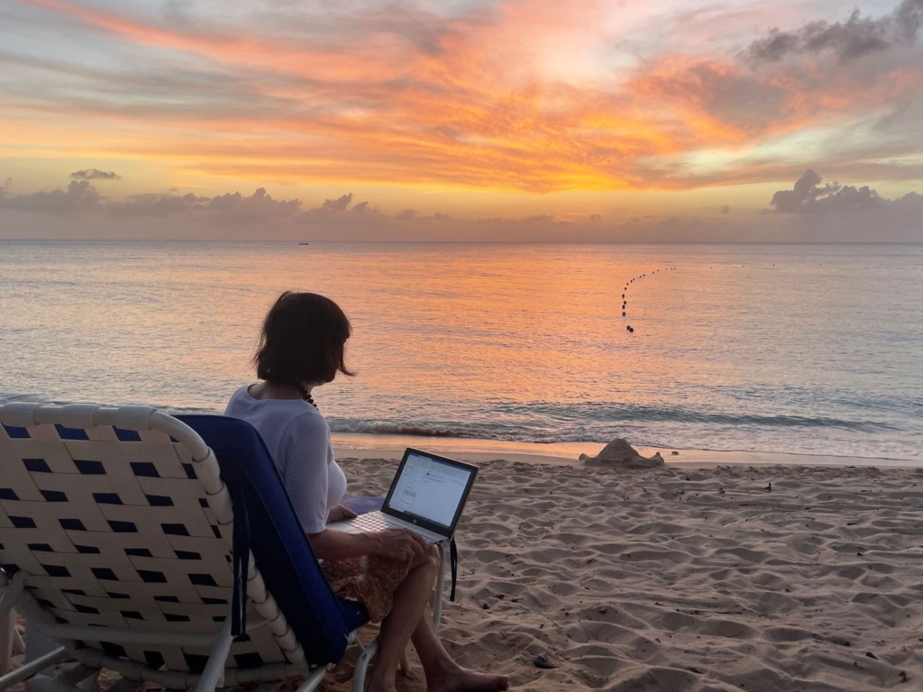 Demand for 'Work from Anywhere' Jobs as Summer Travel Surges
