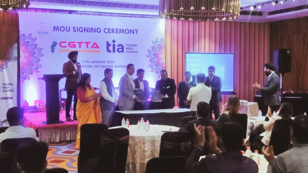  TIA and CGTTA Forge Historic Partnership in Raipur