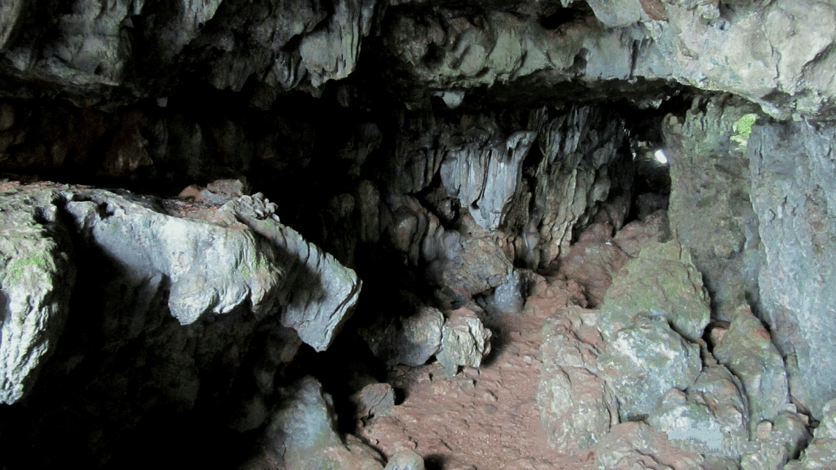 caving in meghalaya