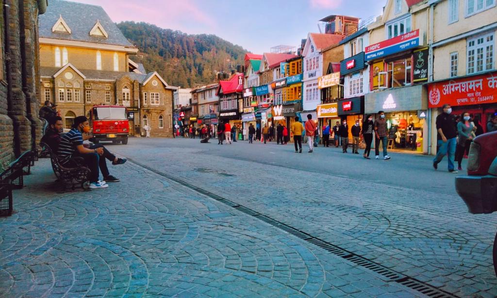 Shimla’s Mall Road